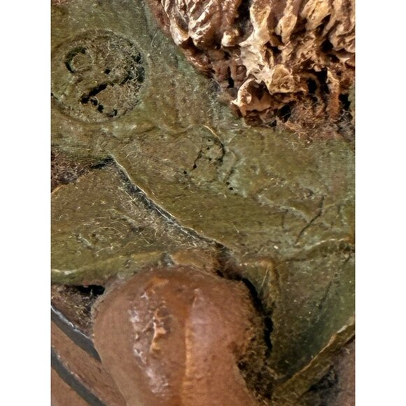 Lot 2 VTG Tom Clark Gnome Figurines Minie & Buzzy Cairn Studio Resin - Picture 12 of 12